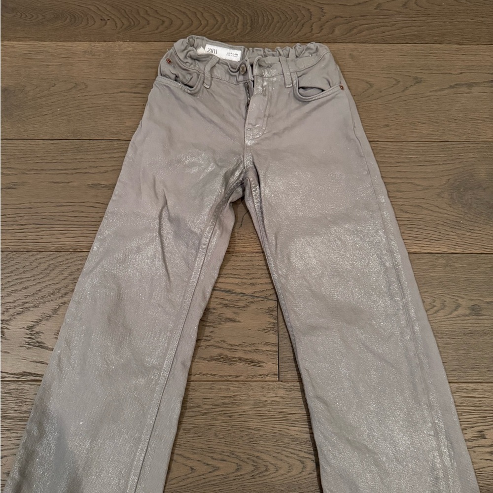 Zara Kids Silver Jeans
